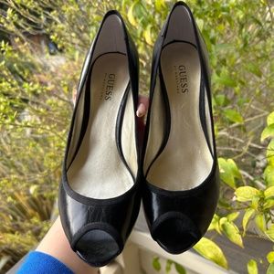 GUESS Peep Toe Heel